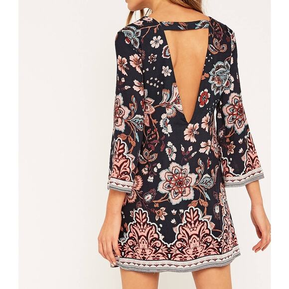 Ecote Floral Dress Size Small B2 - Picture 5 of 6